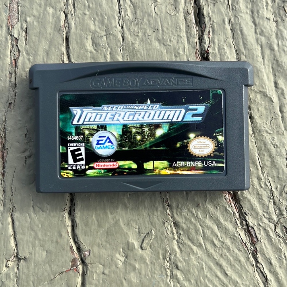 GBA Need For Speed Underground 2 / Nintendo Gameboy Advance